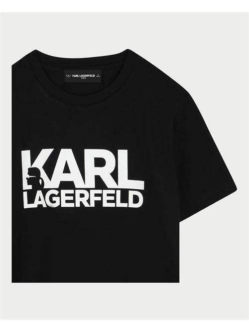 T-shirt ras du cou Karl Lagerfeld pour enfants KARL LAGERFELD | Z3043509B